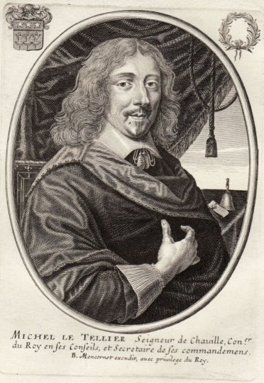 Portrait de Michel Le Tellier, père de Louvois.