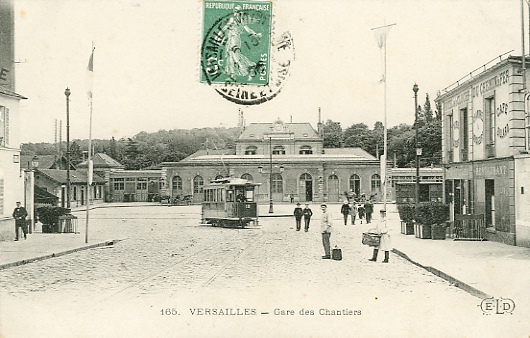 Un tramway aux Chantiers (coll. part.)