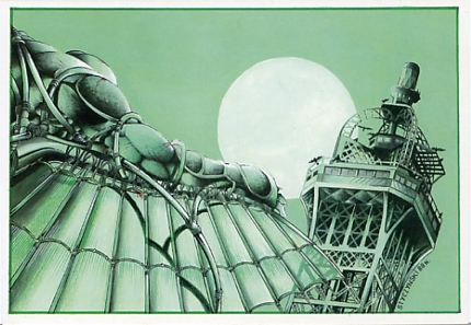 Levallois-Perret 1889-1989 : Centenaire de la Tour Eiffel. Création Christophe STYCZYNSKI. Ed. Club des Créateurs et Cartophiles Contemporains, CPM d’une série M33/37