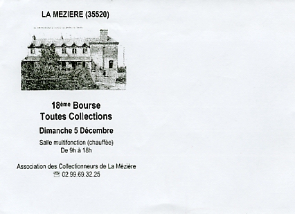 Annonce de la 18ème bourse de La Mézière 5 décembre