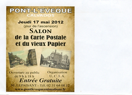 Annonce de Pont-L’Evêque, 17 mai 2012