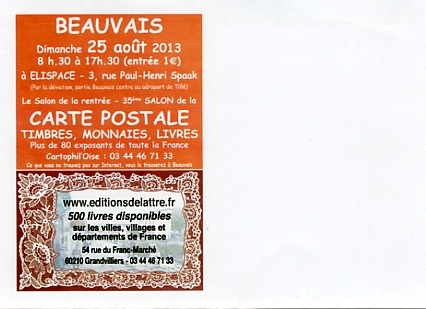 Annonce de Beauvais 25 août 2013