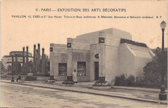 11-PARIS-EXPO INTERNATIONALE DES ARTS DECORATIFS - Pavillon G. Crs et Cie.  Editeur A.P.