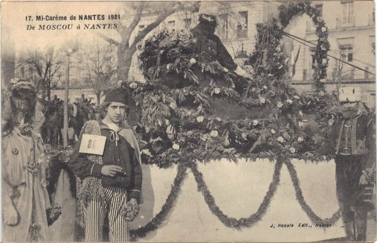 Mi-Carme 1921 - 17 - de Moscou  Nantes
