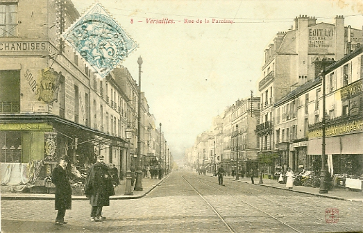 La rue de la Paroisse. (coll. part.)