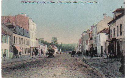 Le tronçon central de l’avenue, vers Chaville (coll. part.)