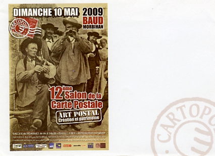Annonce du 10ème salon de Baud, le 10 mai 2009