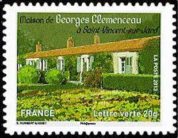 Maison de Clemenceau à St Vincent sur Jard