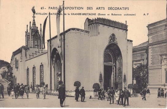 65-PARIS-EXPO INTERNATIONALE DES ARTS DECORATIFS - Pavillon national de la Grande-Bretagne.  Editeur A.P.