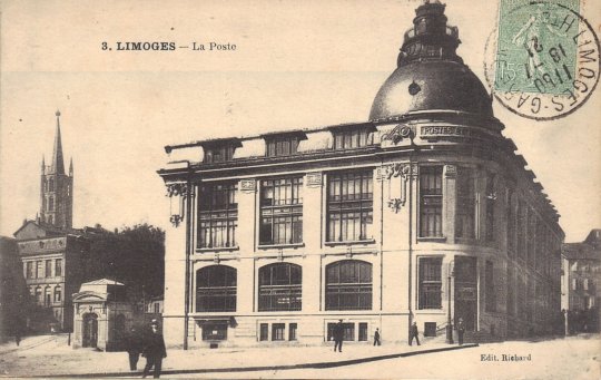 Htel des Postes de Limoges  (Haute-Vienne)