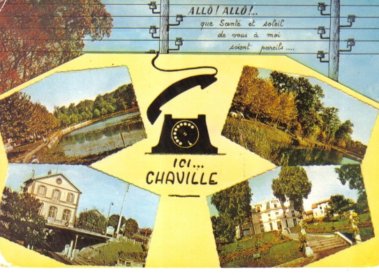 Un look gentiment rétro sur le thème du Bois de Chaville. Ed. Raymon. Collection Images de France. Divers aspects de la ville. Circulée le 22/12/1986.Coll. part.