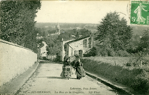 Rue de la Marquise. CPA circulée avant 1906. Lebreton  papeterie journaux éditeur. ND Phot imprimeur (coll. part.)