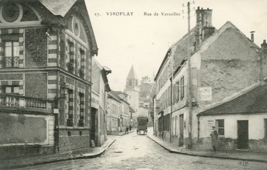 Le Village - ancienne rue de Versailles (coll. part.)